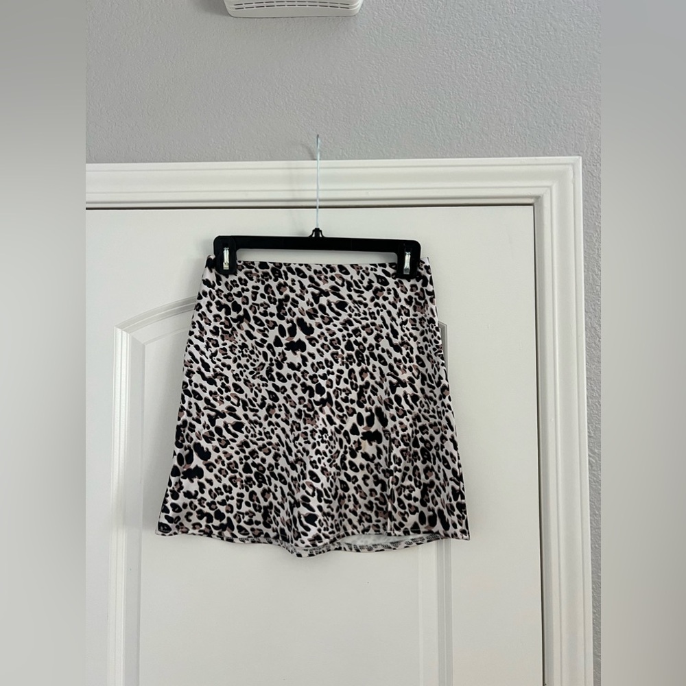 Princess Polly cheetah mini skirt